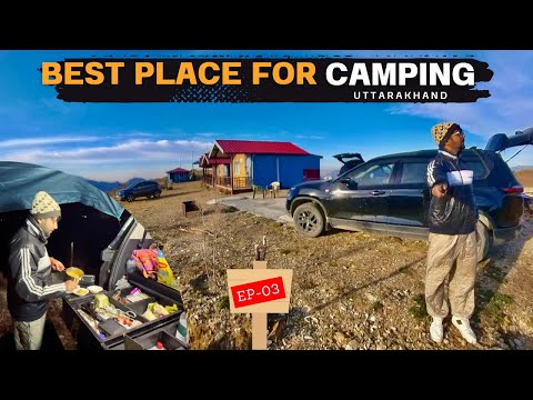 Best Camping Location in Uttarakhand Chakrata | 360° View | Camping Setup India #camping #campervan