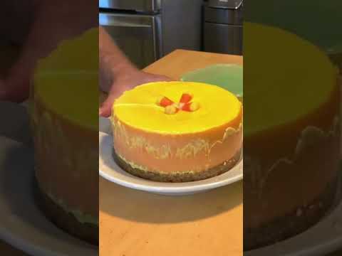 Instant pot candy corn cheesecake #Shorts ￼￼