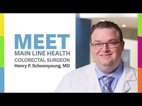 Colorectal cancer screenings and treatment | Henry P. Schoonyoung, MD