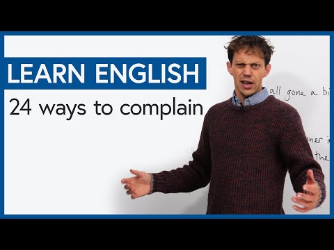 Improve Your Vocabulary: 24 ways to complain in English