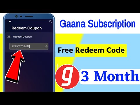 gaana subscription free 2022 | gaana subscription free code 2022