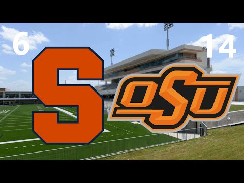 NCAA 14 Mascot Mashup Tournament Meme Team Side: 6 Syracuse VS 14 Oklahoma State Round 3