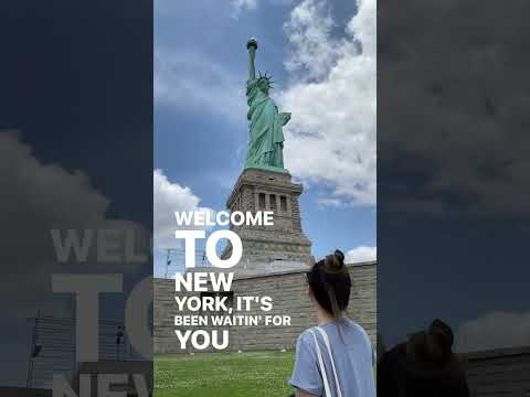 🇺🇸ニューヨークといえば自由の女神！エリス島から見上げると大迫力！statue of liberty in New York #shorts  #nyc #ニューヨーク