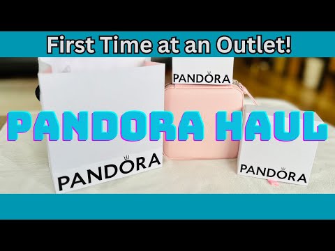 PANDORA HAUL - From The Outlet + new Spring 2024 charm 🌹