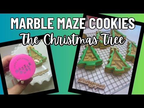 Marble Maze Cookie: The Christmas Tree