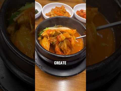 you ugly? -Korean kimchi stew #foodie #foodblogger #koreanfood #mukbang #koreafood