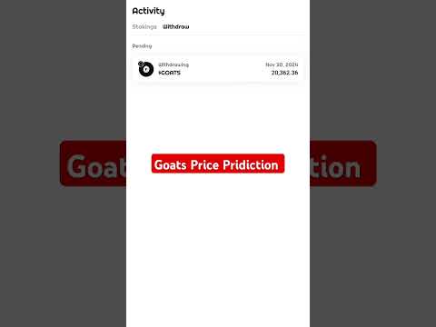 Goats Airdrop Price Pridiction | Goats Airdrop ka price kya hoga | Goats Airdrop 5 Dec Listing#sbull