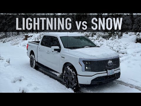 How does the F-150 Lightning Handle Snow?