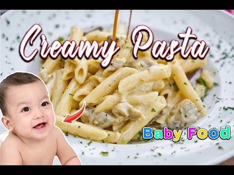 White Creamy Pasta for Kids || White sauce Pasta || Pasta Recipe For Babies And Toddlers|| Baby Food