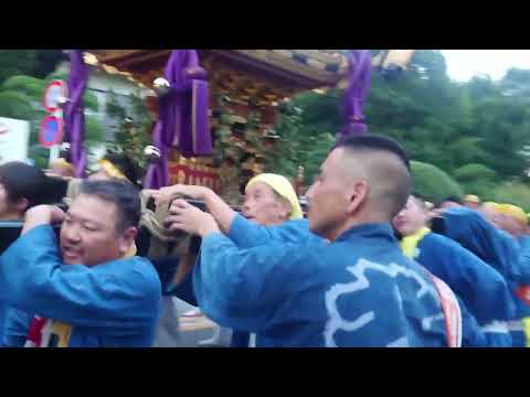 20240915岩走神社伊奈のお祭り神輿社参前