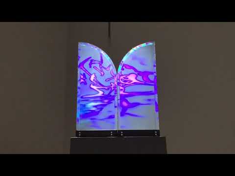 【石井勢津子】ホログラフィ・アートの先駆者：ひかりのえのぐ【22/07/30 撮影】／Art in Holography Pioneer ISHII Setsuko