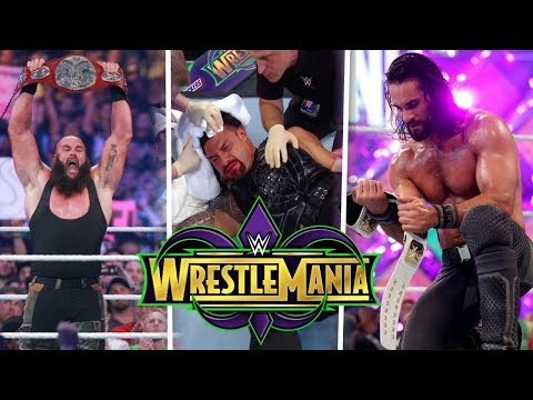 Wrestlemania 34 highlights _ Undertaker returns to Wrestlemania, Daniel Bryan’s Yes Movement returnS