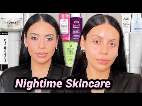 Nighttime Skincare Routine 😴 + All My FAVORITE Products 💦 GET UNREADY WITH ME!