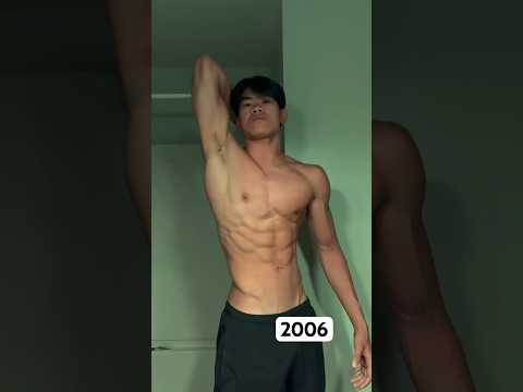 2000 - 2008 are on the RISE #aesthetics #davidlaid #calisthenics #fitness #shorts