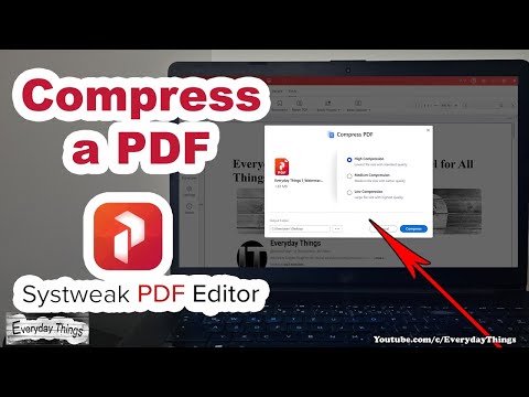 How to Compress a PDF with Systweak PDF Editor