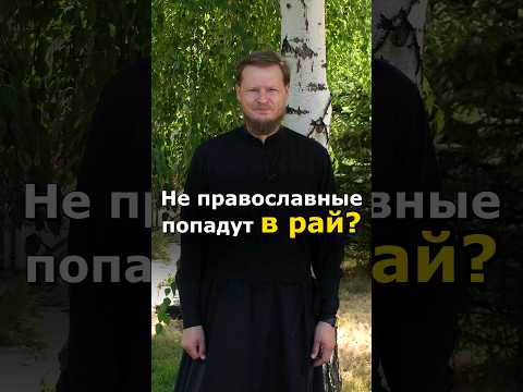 ХРИСТИАНЕ ДРУГИХ КОНФЕССИЙ ПОПАДУТ В РАЙ? #православие