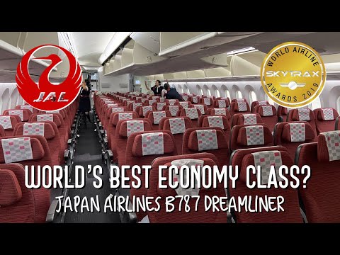 Japan Airlines - WORLD'S BEST ECONOMY CLASS by SKYTRAX??