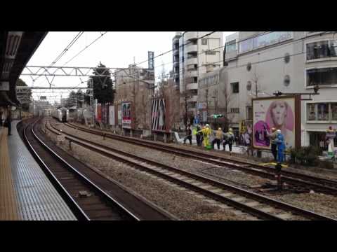 原宿駅の保線マン