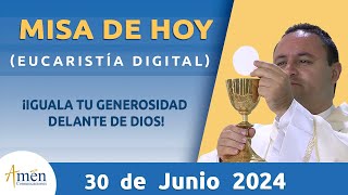 Misa de Hoy Domingo 30 de Junio 2024 l  Padre Carlos Yepes | Eucaristía Digital