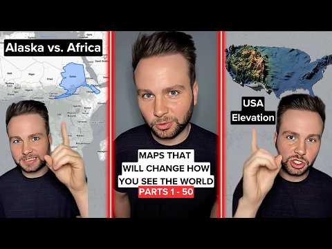 Maps That Will Change How You See The World (Parts 1-50 Compilation)