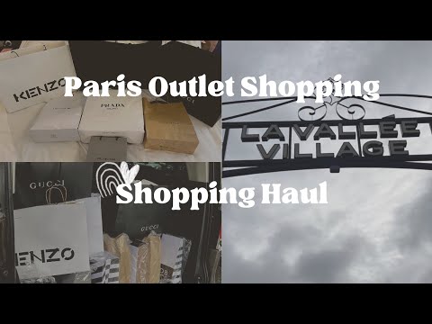 Paris Outlet Shopping | La Vallee Village Tour | Shopping Haul