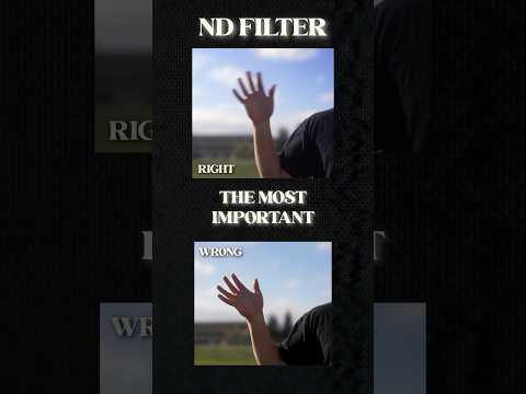 Why An ND Filter Is The MOST Important Filter