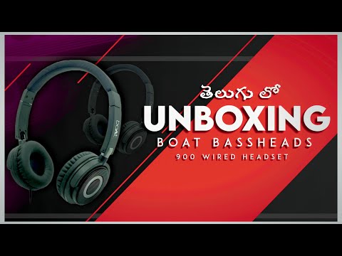 Unboxing Boat Headphones 900 telugu@Djsrinuinthemix