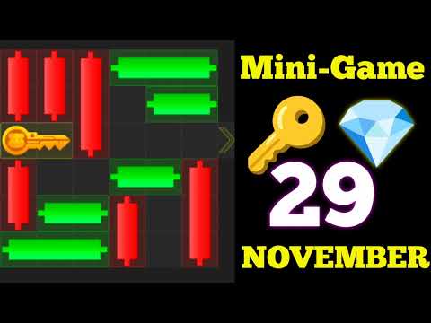 29 November Hamster Kombat Mini Game | Today Mini Game