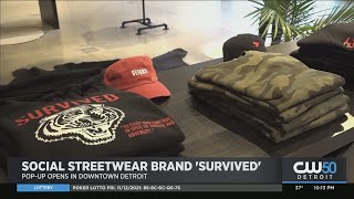 Social Streetwear ‘Survived’ Pop-Up Store Opens Nov 13 In Downtown Detroit