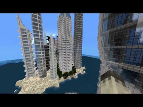 Minecraft A City by the Water