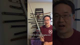 why are there fewer European than Japanese swords from the same time period? #katana #samurai #sword