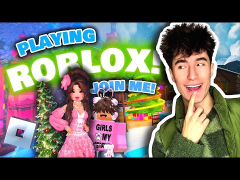 🛑LIVE! Playing ROBLOX With EVERYONE! JOIN ME!