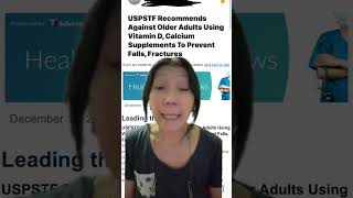 USPSTF recommendations regarding vitamin D and calcium supplements