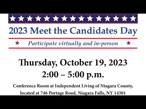 Independent Living of Niagara County - Meet the Candidates