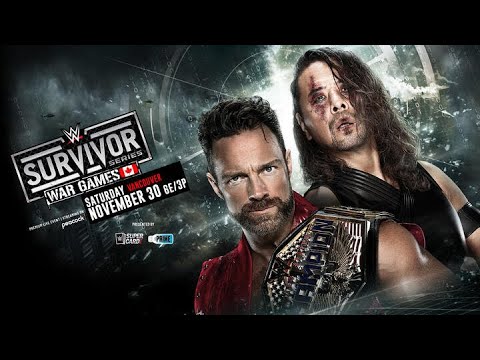 WWE Survivor Series WarGames LA Knight vs Shinsuke Nakamura (SIM)