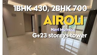 Airoli station | Mind-space near | G+23 Storeys Tower | 8652601787 #property #airoli #navimumbai