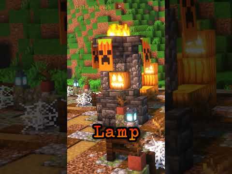 Minecraft Build Ideas - Halloween #minecraft #buildhacks #minecraftbuilding