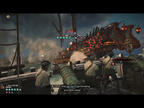 SKULL AND BONES - First kill with PS Portal - Sloop vs Garuda