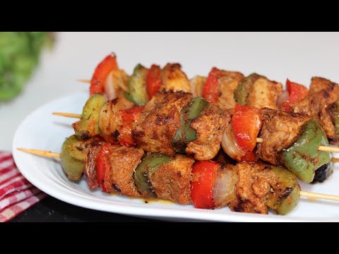 Chicken Shashlik  Recipe | Easy Homemade Chicken Shashlik Recipe by BD Food World