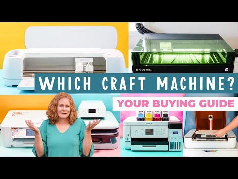 Craft Tech Equipment Buying Guide 2024: Lasers, Printers, Cricuts, and more!