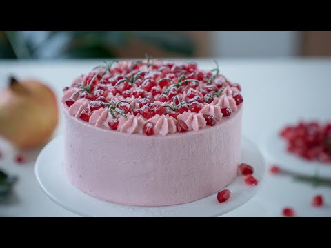 How to make Pomegranate Cheesecake