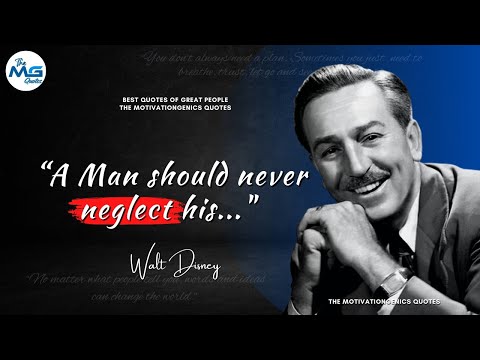 Walt Disney Quotes About Life, Success & Disneyland | TMGQ #9