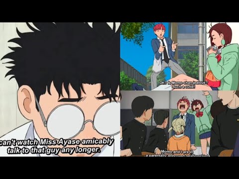 Jiji being the third wheel in okarun and momo 🫠~ Dandadan episode 11