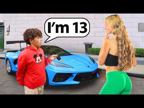 Little Kid Gold Digger Prank