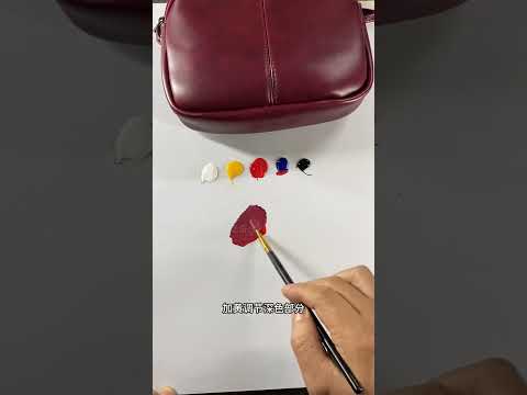 8 seconds to mix the color on the bag #mixing #color #color