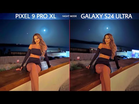 Google pixel 9 Pro XL Vs Samsung Galaxy S24 Ultra | Night Mode | Camera Comparison