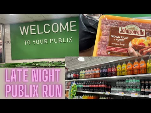 #shopwithme : Late Night Grocery Run to Publix | Craving Sweets 😭