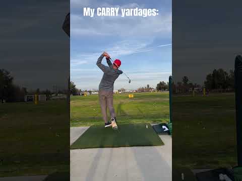 Want to shoot lower scores? Know your CARRY distances! #golf #golftips #practice #golfswing #tips