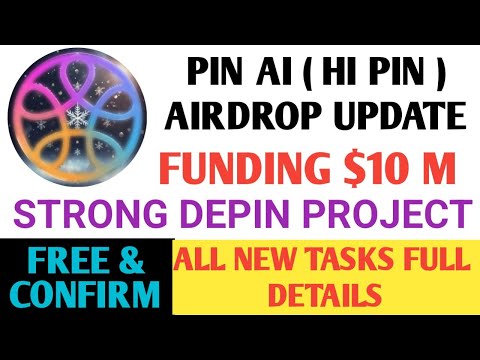 Pin Ai Airdrop Full Guide | Hi Pin Airdrop Update | Pin AI Telegram Airdrop | Hivera Airdrop Update