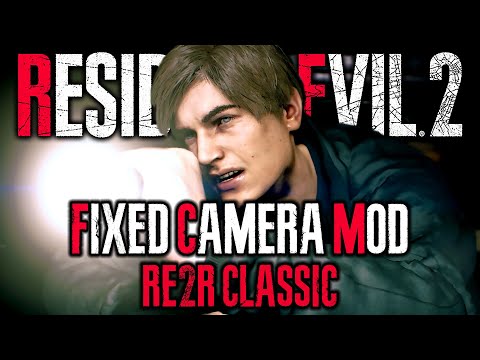 Fixed camera mod INSTANTLY makes RE2R feel like the OG classic | RESIDENT EVIL 2 REMAKE LEON